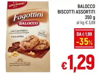 A&O BALOCCO BISCOTTI ASSORTITI 350 g offerta