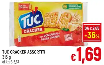 A&O TUC CRACKER ASSORTITI 315 g offerta