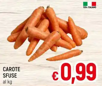 A&O CAROTE SFUSE offerta