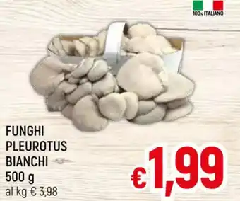 A&O FUNGHI PLEUROTUS BIANCHI 500 g offerta