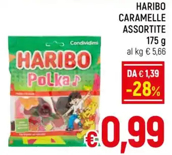 A&O HARIBO CARAMELLE ASSORTITE 175 g offerta