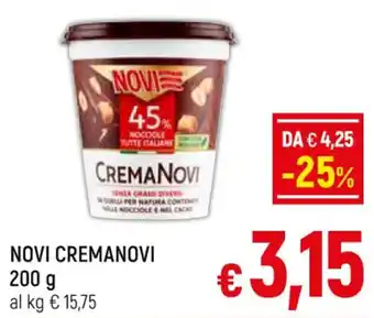 A&O NOVI CREMANOVI 200 g offerta