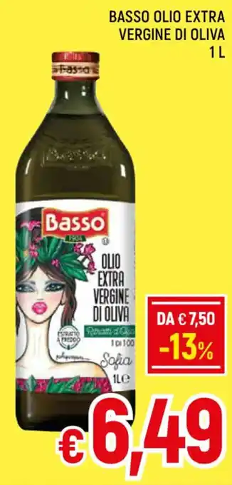 A&O BASSO OLIO EXTRA VERGINE DI OLIVA 1L offerta