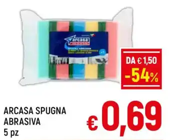 A&O ARCASA SPUGNA ABRASIVA 5 pz offerta