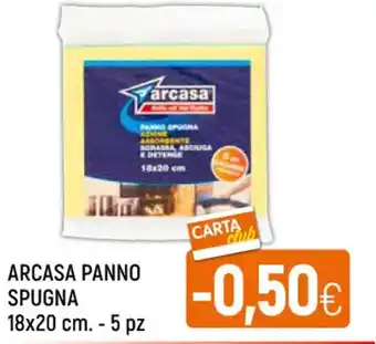 A&O ARCASA PANNO SPUGNA 18x20 cm - 5 pz offerta