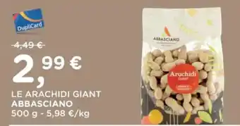 Poli LE ARACHIDI GIANT ABBASCIANO 500 g offerta