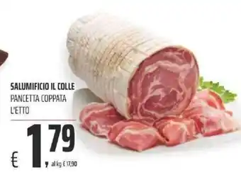 Coop SALUMIFICIO IL COLLE PANCETTA COPPATA L'ETTO offerta
