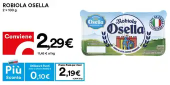 Coop ROBIOLA OSELLA 2 x 100 g offerta