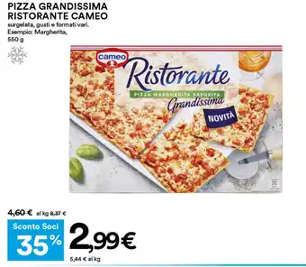 Coop PIZZA GRANDISSIMA RISTORANTE CAMEO 550 g offerta