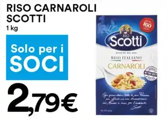 Coop RISO CARNAROLI SCOTTI 1 kg offerta