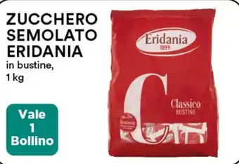 Coop ZUCCHERO SEMOLATO ERIDANIA in bustine, 1 kg offerta