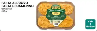 Coop PASTA ALL'UOVO PASTA DI CAMERINO 250 g offerta