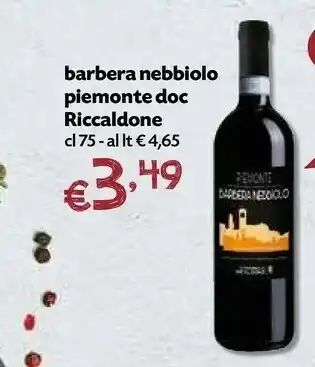Barbera Nebbiolo Piemonte Riccaldone DOC