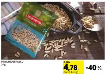 Coop PINOLI NOBERASCO 70 g offerta