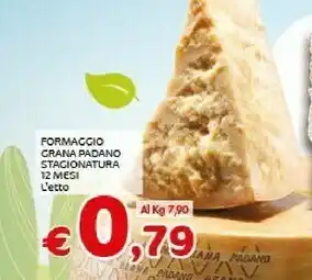 Crai Crai Formaggio Grana Padano Stagionatura 12 Messi offerta