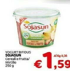 Crai Sojasun Bifidus Cereali E Frutta 250 G(ml) offerta