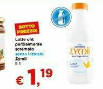 Metà Latte parzialmente scremato offerta
