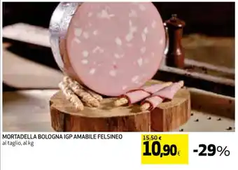 Coop MORTADELLA BOLOGNA IGP AMABILE FELSINEO offerta