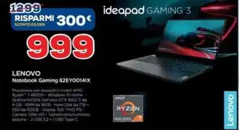 Lenovo Notebook Gaming 82EYOO14IX