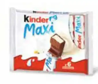 Coop BARRETTE CIOCCOLATO KINDER MAXI FERRERO 6 barrette, 126 g offerta