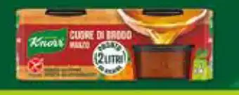 Coop CUORE DI BRODO KNORR vari gusti, 4x28 g offerta