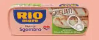 Coop FILETTI DI SGOMBRO RIO MARE all'olio di oliva, 125 g offerta