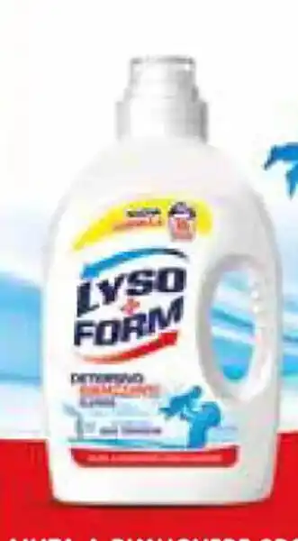 Coop DETERSIVO LIQUIDO PER LAVATRICE LYSOFORM classico, 36 lavaggi, 1,62 litri offerta