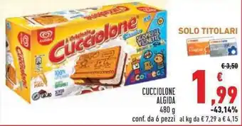 Algida Cucciolone 6pz 480g
