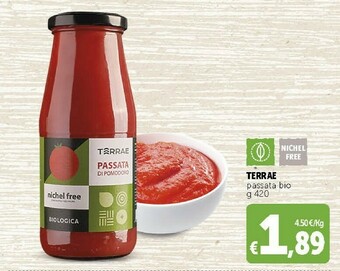 Deco Supermercati Terrae Passata Bio offerta