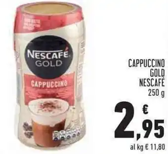 Conad Margherita Nescafé Gold Cappuccino 250g offerta
