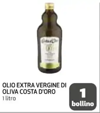 Coop OLIO EXTRA VERGINE DI OLIVA COSTA D'ORO 1 litro offerta