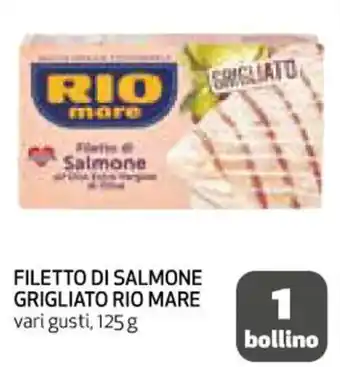 Coop FILETTO DI SALMONE GRIGLIATO RIO MARE vari gusti, 125 g offerta