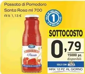 Famila Superstore Santa rosa passata di pomodoro offerta