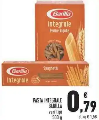 Conad Margherita Barilla Pasta Integrale 500g offerta