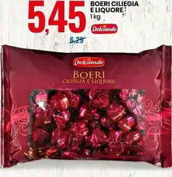Dolciando boeri ciliegia e liquore
