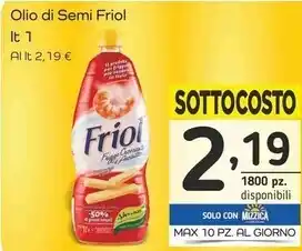 Famila Superstore Friol olio di semi offerta