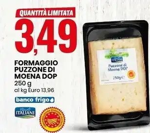 Eurospin Pascoli italiani formaggio puzzone di moena dop offerta