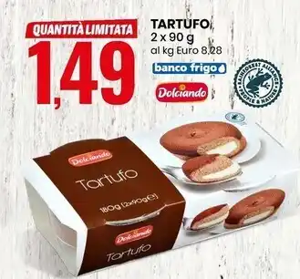 Eurospin Dolciando tartufo offerta