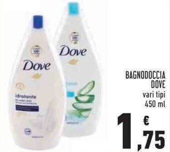 Conad Margherita Dove Bagnodoccia 450ml offerta