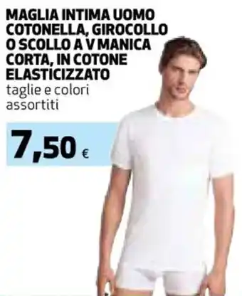 Coop MAGLIA INTIMA UOMO COTONELLA offerta