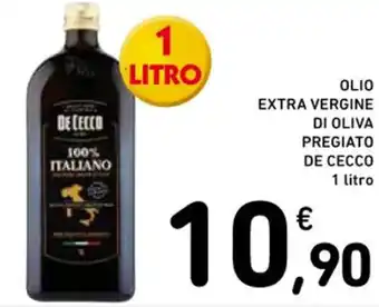 Spazio Conad OLIO EXTRA VERGINE DI OLIVA PREGIATO DE CECCO 1 litro offerta