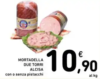 Spazio Conad MORTADELLA DUE TORRI ALCISA con o senza pistacchi offerta