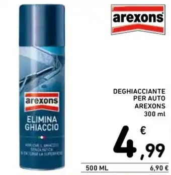 DEGHIACCIANTE PER AUTO AREXONS 300 ml