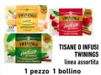 Spazio Conad TISANE O INFUSI TWININGS linea assortita offerta