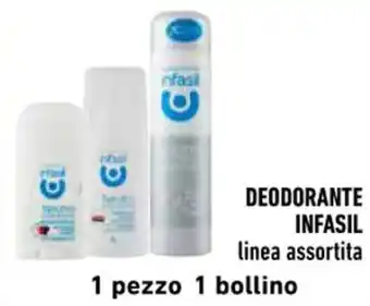 Spazio Conad DEODORANTE INFASIL linea assortita offerta