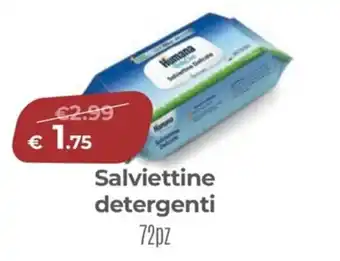 Ideal Bimbo Humana Salviettine detergenti 72pz offerta