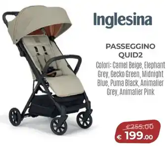 Ideal Bimbo Inglesina PASSEGGINO QUID2 offerta