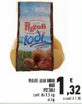Conad City Pizzoli Iodi Patate Allo Iodio 1,5kg offerta
