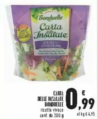 Conad City Bonduelle Carta delle Insalate 200g offerta