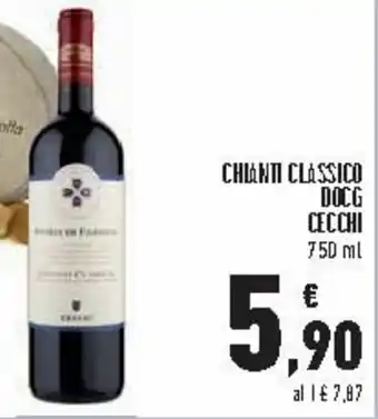 Conad City Cecchi Chianti Classico Docg 750ml offerta